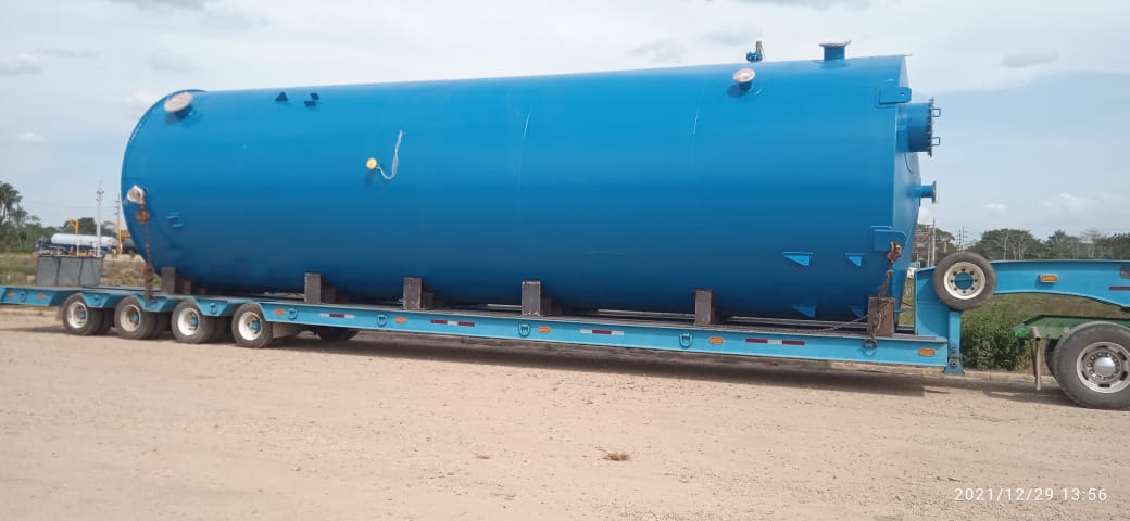 Tanque de coalescencia fabricado por ICCD
