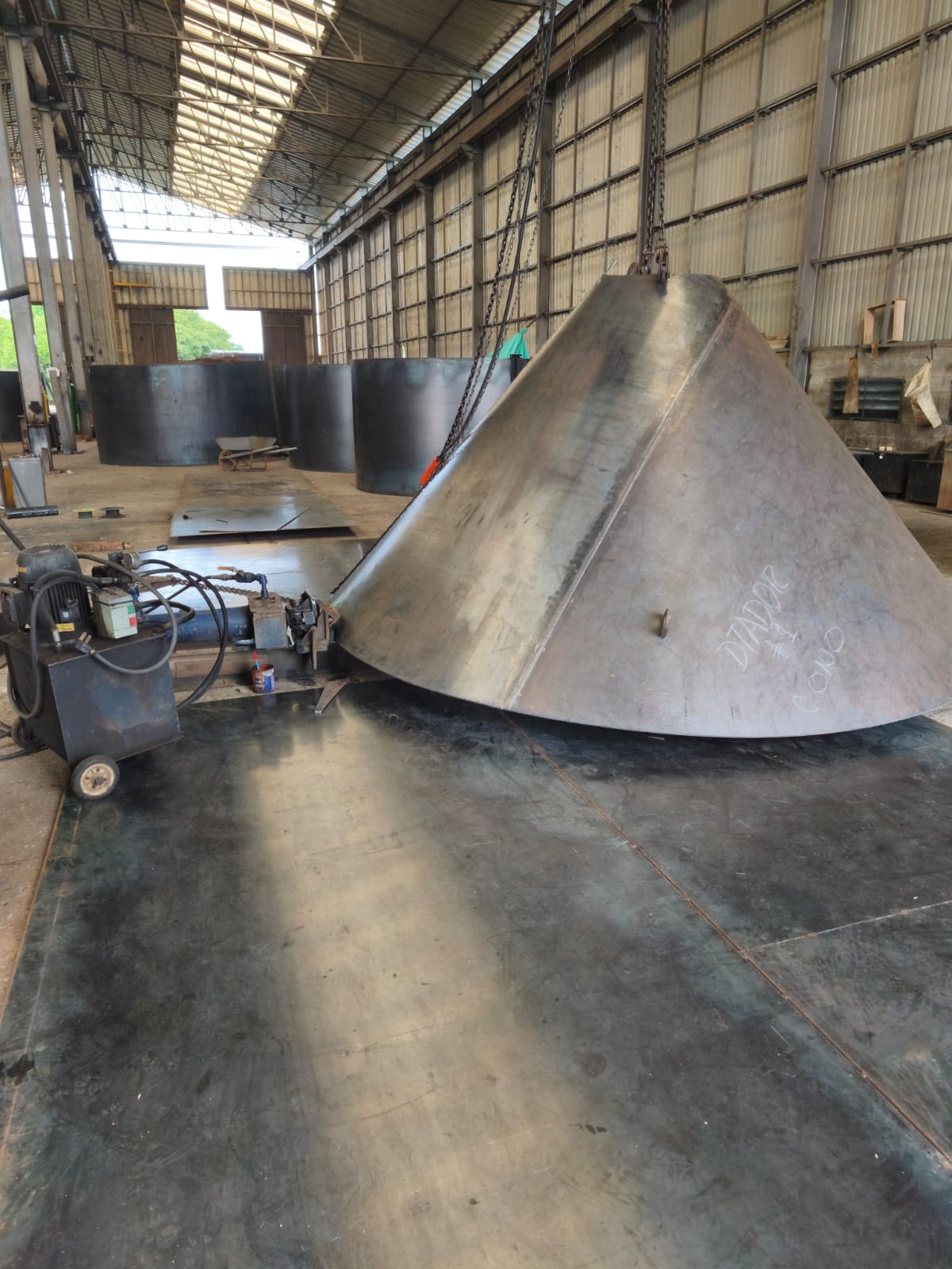 Tanque decantador — planta Yopal (2/5)