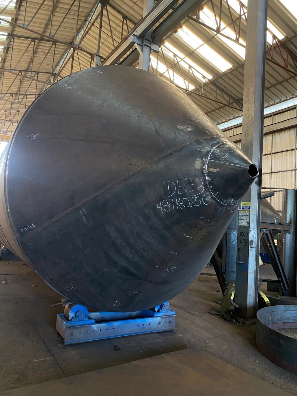 Tanque decantador — planta Yopal (3/5)